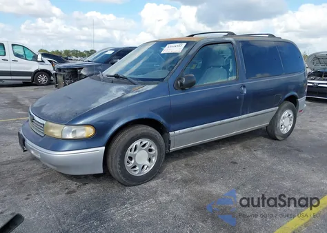 1998 Mercury Villager Gs/Ls/Nautica z USA, uszkodzony, nr VIN 4M2ZV111XWDJ32006